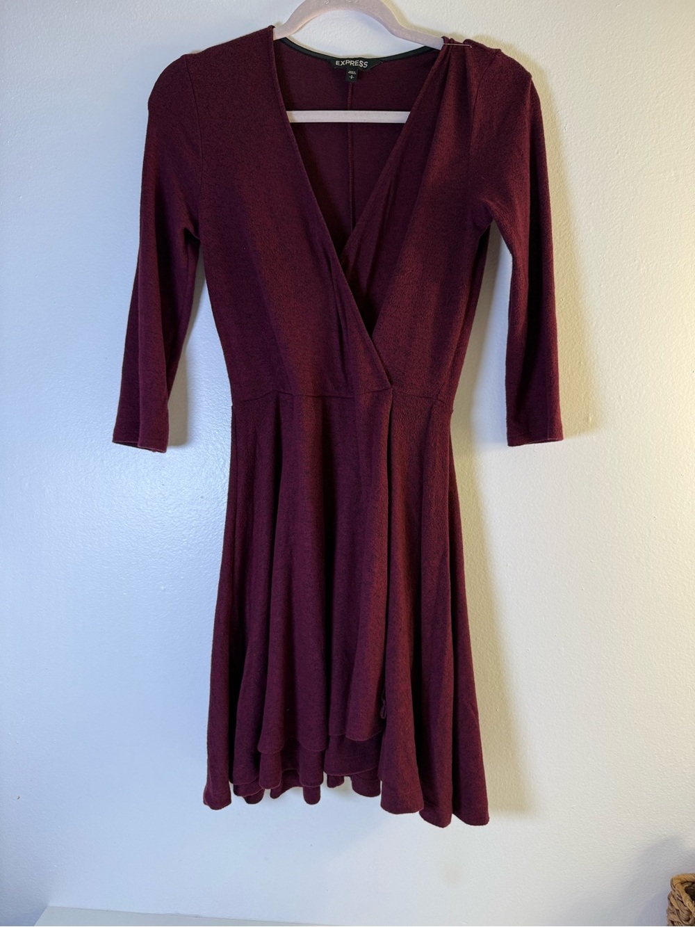 Express Women's Wine Dress